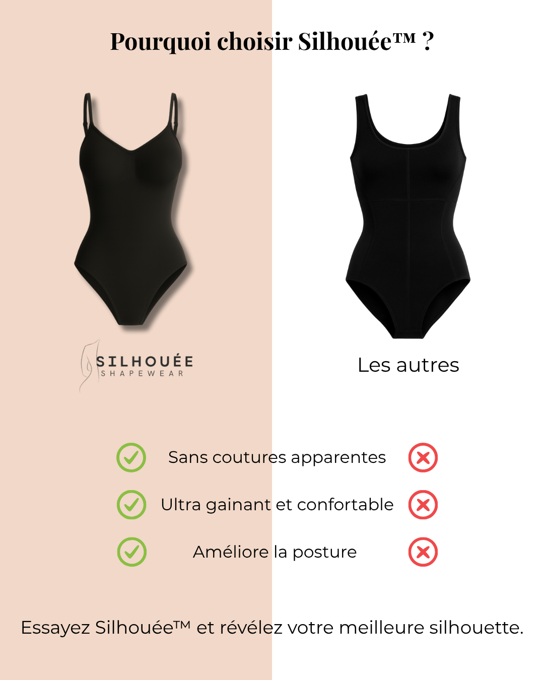 Body Gainant Silhouée™